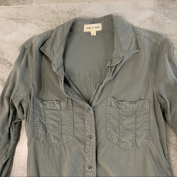 Anthropologie Cloth & Stone Luna Top - VGUC - Picture 8 of 8